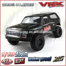 VRX Racing new design 1/10th 4WD electric car, Coyote of brushed version